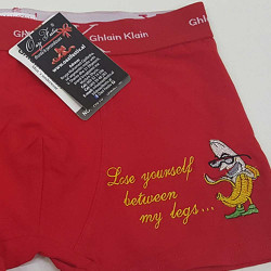 Personalized boxers for men